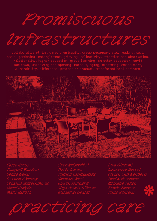 Michelle Teran & Marc Herbst: Promiscuous Infrastructures: Practising Care