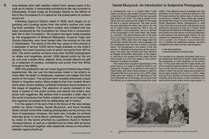 Daniel Muzyczuk & Karol Hordziej (Eds.): Stones, Ants and Television: Photographic Works of Zygmunt Rytka 1971 - 2010