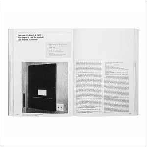Michael Asher: Writings 1973–1983 on Works 1969–1979