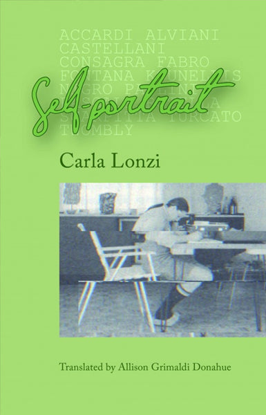 Carla Lonzi: Self-Portrait